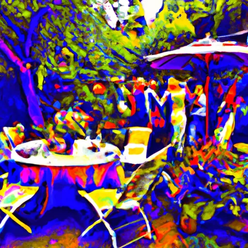 Bild av garden party