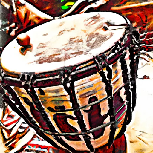 Bild av afrikansk trumma