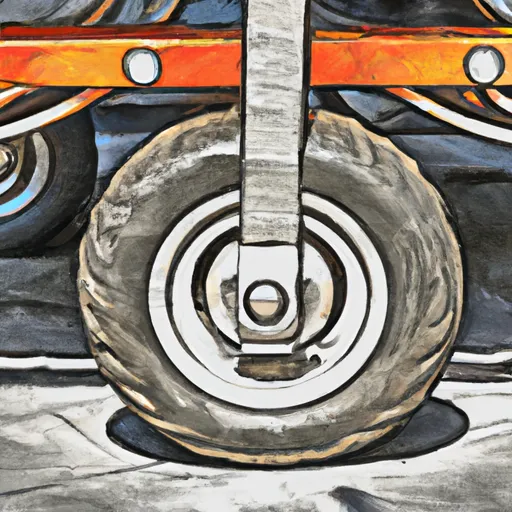 Bild av femte hjulet under vagnen