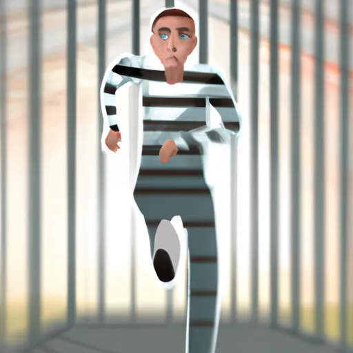 Bild av förrymd fånge