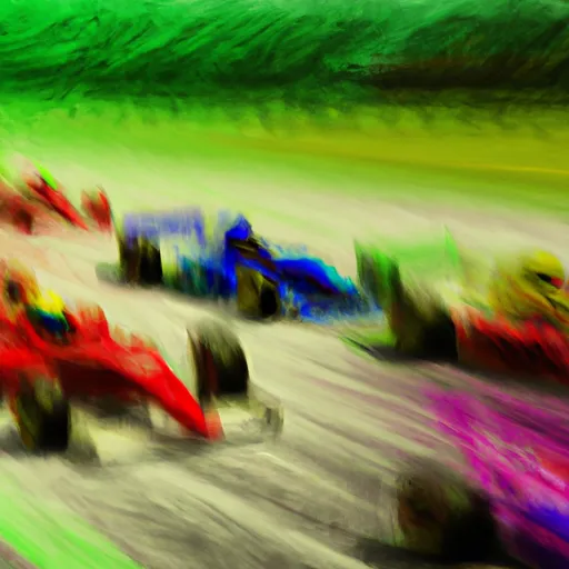 Bild av hastighetstävling