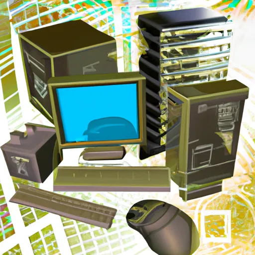 Bild av datautrustning