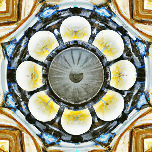 Bild av dekorerat innertak