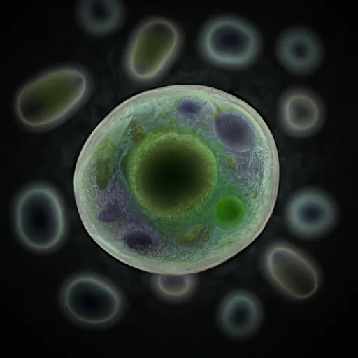 Bild av encellig