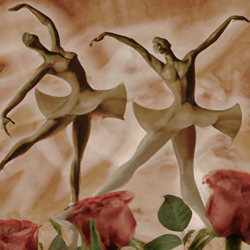 Bild av en dans på rosor