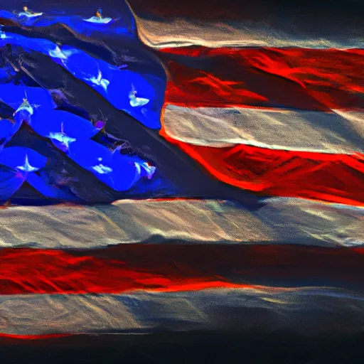 Bild av den amerikanska flaggan