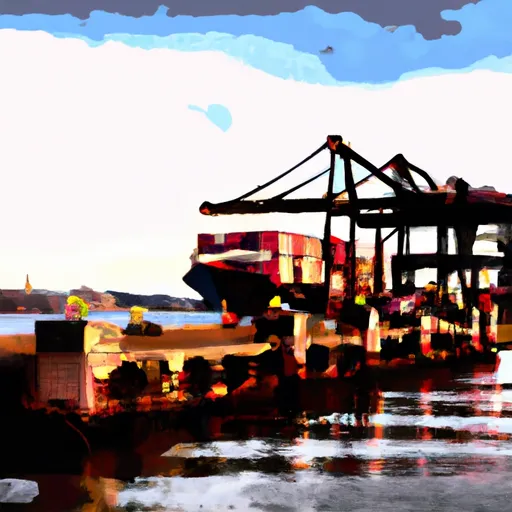 Bild av hamnskifte