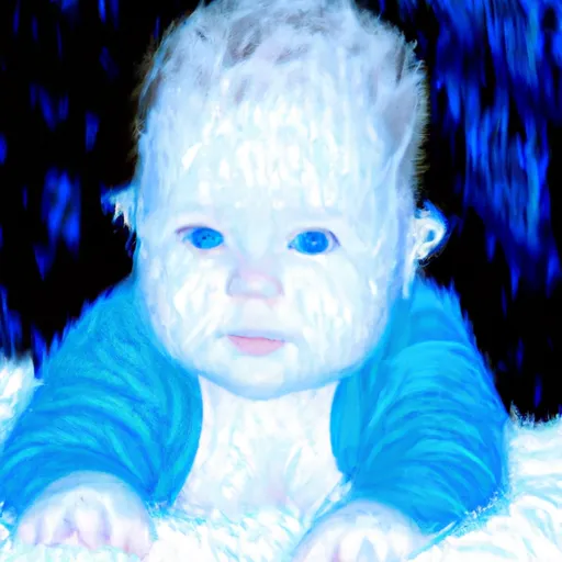 Bild av blue baby