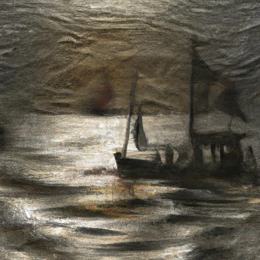 Bild av båtrest
