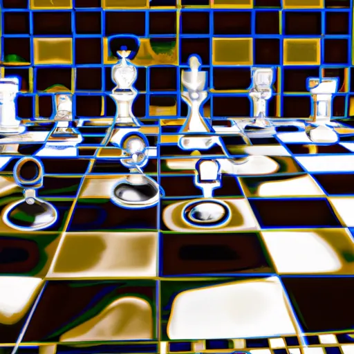 Bild av dam i schack
