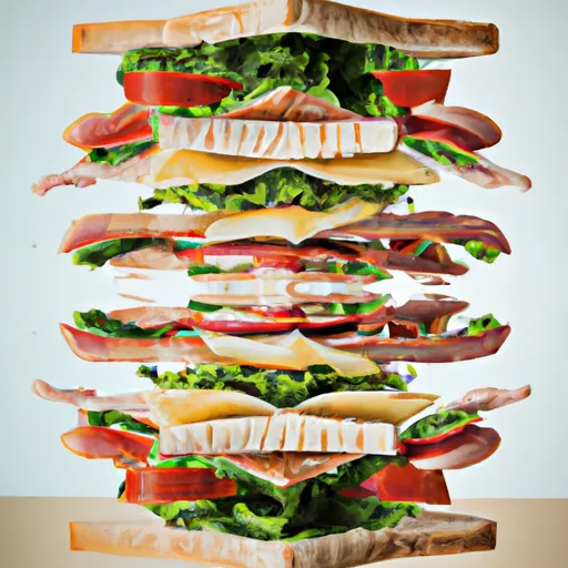 Bild av dubbel smörgås