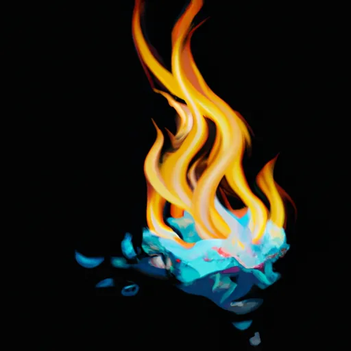 Bild av förbrännas