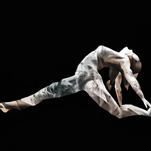 Bild av gymnastik med sträckningsrörelser