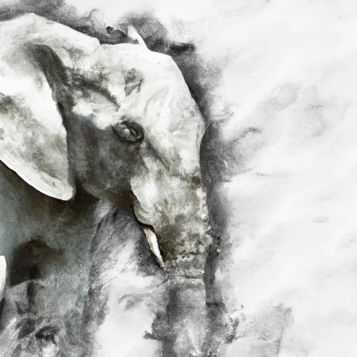 Bild av elefantdjur