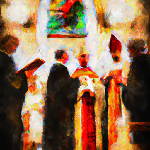 Bild av biskopsvigning