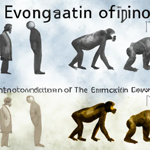 Bild av evolutionsteori