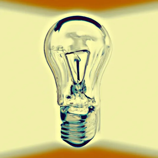 Bild av elektrisk glaslampa
