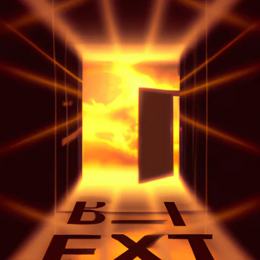 Bild av exit