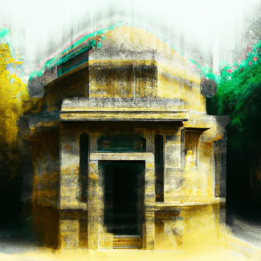 Bild av gravbyggnad