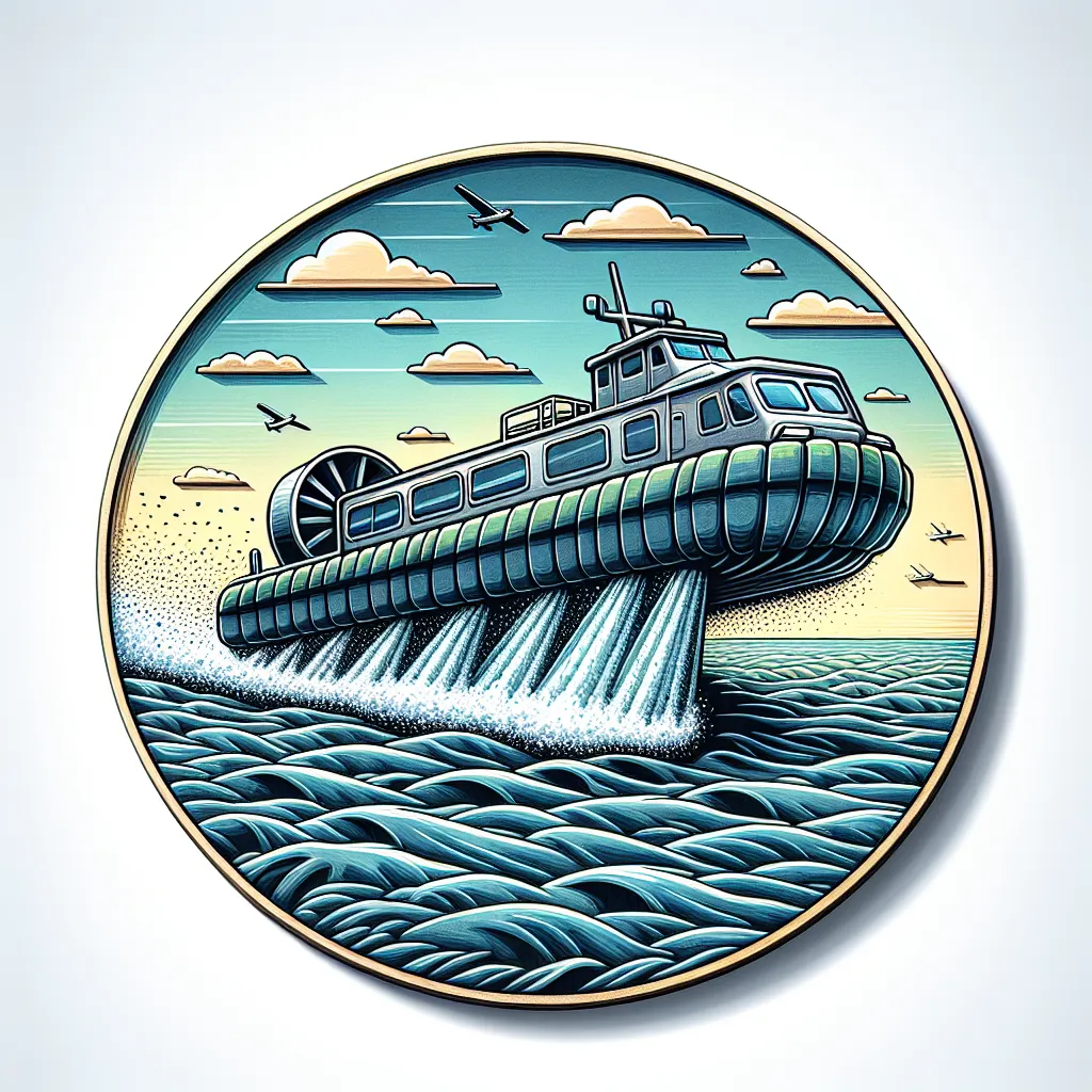 Bild av hovercraft