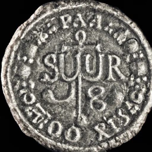Bild av gammalt svenskt mynt