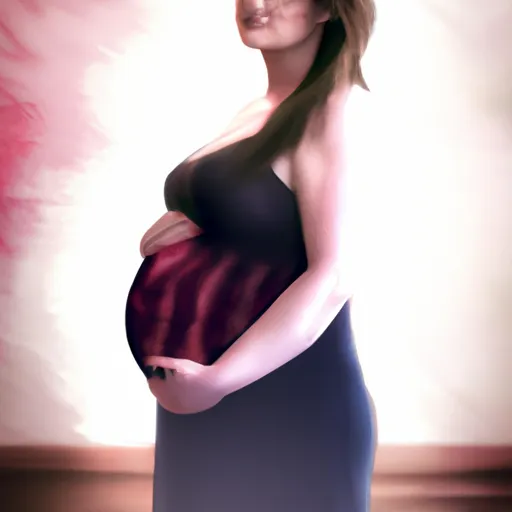 Bild av gravid