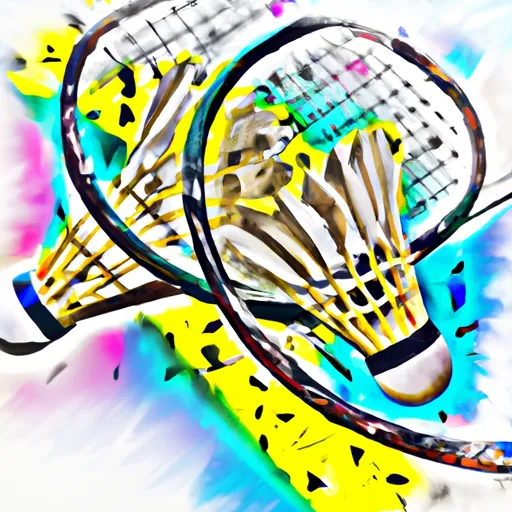 Bild av badminton