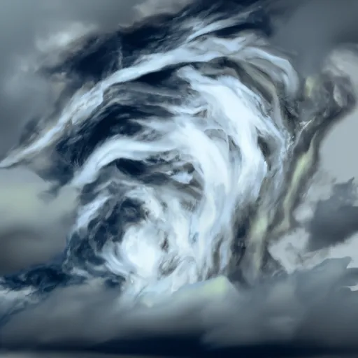 Bild av blåsa storm