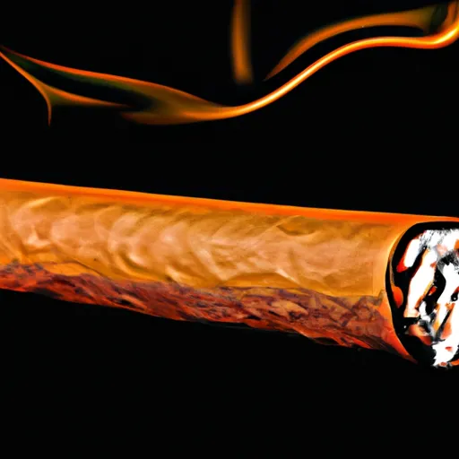 Bild av cigarrcigarett
