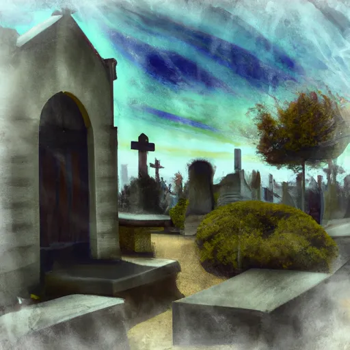 Bild av begravningsplats