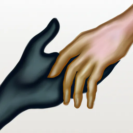 Bild av anhålla om någons hand