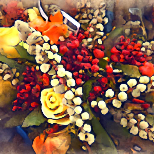 Bild av floristmassa