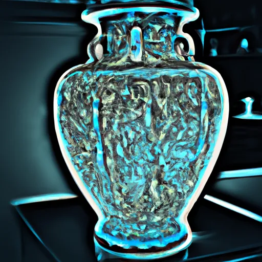 Bild av bukig urna