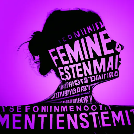 Bild av anhängare av feminismen