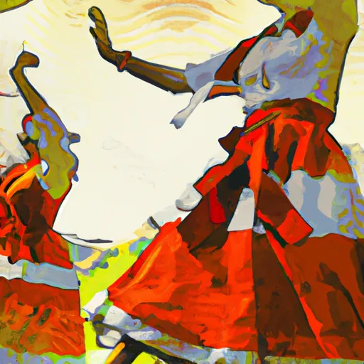 Bild av folkdans