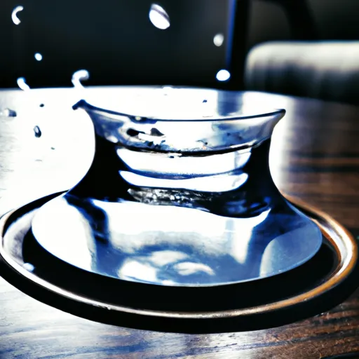 Bild av bordsvatten