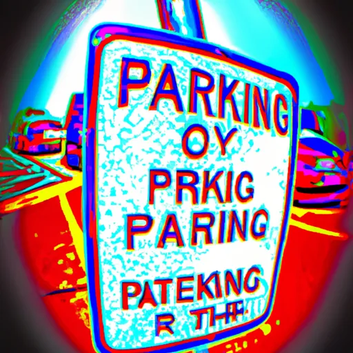 Bild av felparkeringsavgift